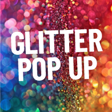 Vapiano Glitter pop up event Campaign